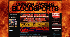 Desktop Screenshot of crimsonbloodsports.blogspot.com
