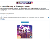 Tablet Screenshot of organizational-career-planning.blogspot.com