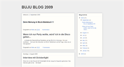 Desktop Screenshot of buju2009.blogspot.com