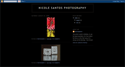 Desktop Screenshot of nicolesantosphotography.blogspot.com