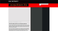 Desktop Screenshot of cncretrofit.blogspot.com
