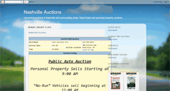 Desktop Screenshot of nashvilleauctions.blogspot.com