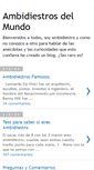 Mobile Screenshot of ambidiestrosdelmundo.blogspot.com
