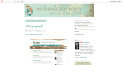 Desktop Screenshot of nohandsbutyours.blogspot.com