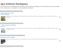 Tablet Screenshot of agroambientemcu.blogspot.com