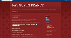 Desktop Screenshot of fatguyinfrance2.blogspot.com