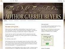 Tablet Screenshot of gabrielbeyers.blogspot.com