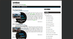 Desktop Screenshot of carrelease.blogspot.com