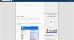 Desktop Screenshot of lacrimpadora.blogspot.com