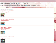 Tablet Screenshot of grupointegracaoglbt.blogspot.com