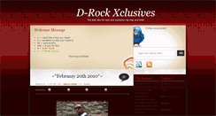 Desktop Screenshot of drockxclusives.blogspot.com