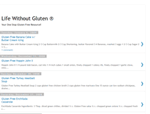 Tablet Screenshot of life-without-gluten.blogspot.com
