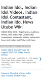 Mobile Screenshot of indian-idol-2.blogspot.com