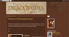 Desktop Screenshot of dracopediaproject.blogspot.com