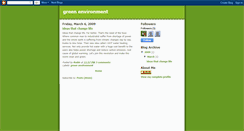 Desktop Screenshot of clean-green-environment.blogspot.com