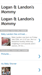 Mobile Screenshot of loganandlandonmom.blogspot.com