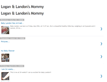 Tablet Screenshot of loganandlandonmom.blogspot.com