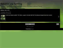 Tablet Screenshot of natuecocityfarming.blogspot.com