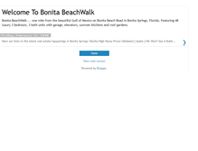 Tablet Screenshot of bonitabeachwalkwelcome.blogspot.com