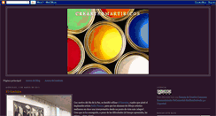 Desktop Screenshot of creartenmartiricos.blogspot.com
