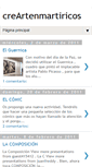 Mobile Screenshot of creartenmartiricos.blogspot.com