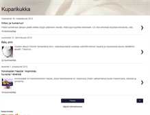 Tablet Screenshot of kuparikukka.blogspot.com