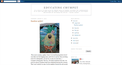 Desktop Screenshot of educatingcrumpet.blogspot.com