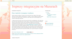 Desktop Screenshot of imprezy-integracyjne-na-mazurach.blogspot.com