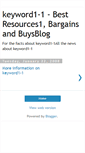 Mobile Screenshot of keyword1-1authority-blog583.blogspot.com