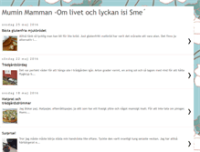 Tablet Screenshot of mumin-mamman.blogspot.com