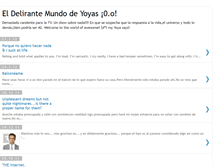 Tablet Screenshot of eldelirantemundodeyoyas.blogspot.com