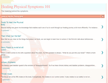 Tablet Screenshot of healingyou101-physical.blogspot.com