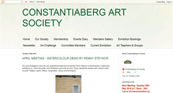 Desktop Screenshot of constantiabergartsociety.blogspot.com