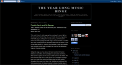 Desktop Screenshot of mymusicbinge.blogspot.com