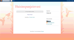 Desktop Screenshot of huisinspanjeinvest.blogspot.com