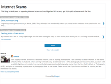 Tablet Screenshot of nannyscams.blogspot.com