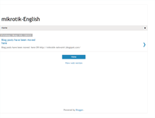 Tablet Screenshot of mikrotik-english.blogspot.com