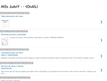Tablet Screenshot of missjuany.blogspot.com