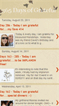 Mobile Screenshot of 365-days-of-grateful.blogspot.com