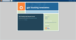 Desktop Screenshot of gpstrackingsolutions.blogspot.com