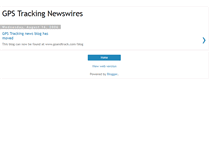 Tablet Screenshot of gpstrackingsolutions.blogspot.com