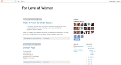 Desktop Screenshot of forloveofwomen.blogspot.com