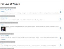 Tablet Screenshot of forloveofwomen.blogspot.com