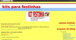 Desktop Screenshot of kitsfestinhas.blogspot.com