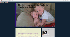 Desktop Screenshot of nikandmichelle.blogspot.com