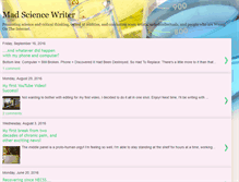 Tablet Screenshot of madsciencewriter.blogspot.com