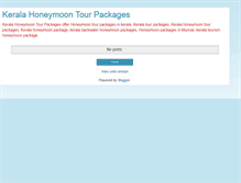 Tablet Screenshot of keralahoneymoontourspackages.blogspot.com