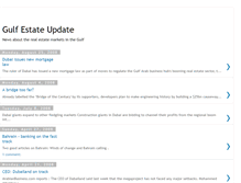 Tablet Screenshot of gulfestateupdate.blogspot.com