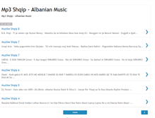 Tablet Screenshot of mp3-shqipe.blogspot.com