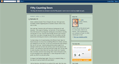 Desktop Screenshot of fiftycountingdown.blogspot.com